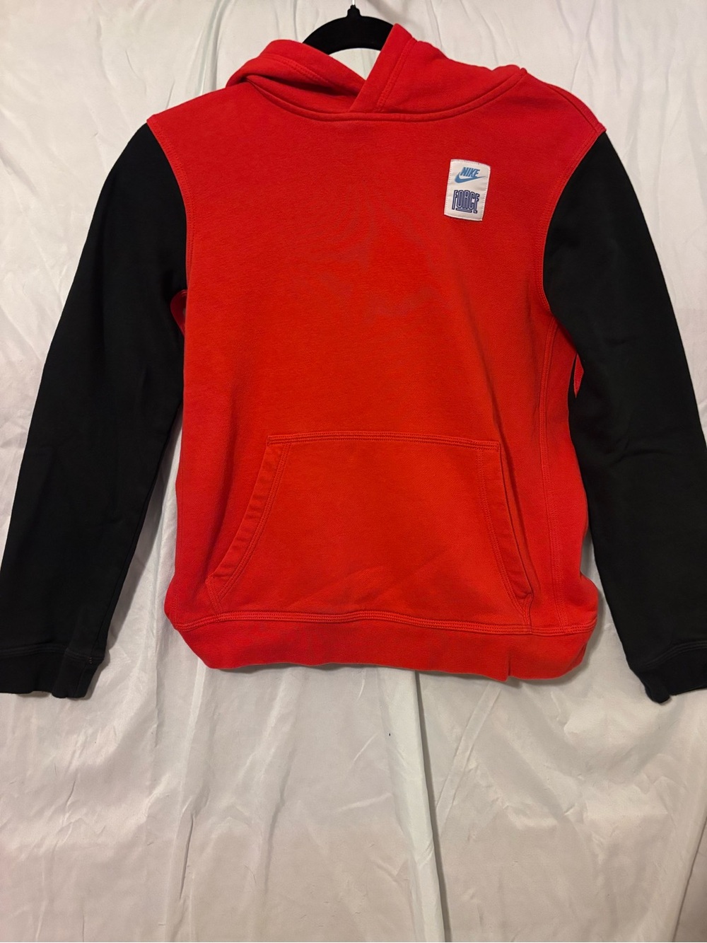 Nike Red & Black Kids Pullover Hoodie